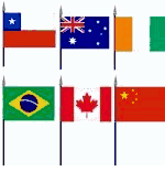 Wholesale 4"x6" Miniature Flags<br>$4.00-$7.50 per Dozen