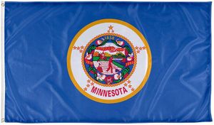 Minnesota Polyester Flag - Old Design