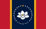 Mississippi Polyester Flag - New Design