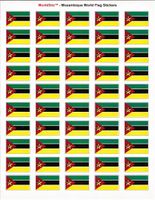 Mozambique Sheet of 50 Stickers