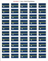 Nauru Sheet of 50 Stickers