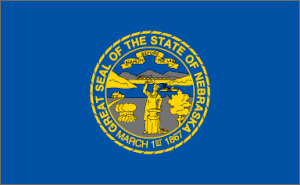 Nebraska Polyester Flag