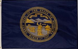 Nebraska Polyester Flag