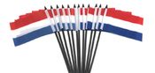 Netherlands Miniature Flags - 12 Pack