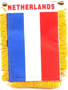 Netherlands Mini Banners <br>Pack of 3