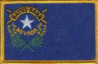 Nevada Flag Patch<br>Pack of 3