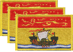 New Brunswick Patch<br>Pack of 3