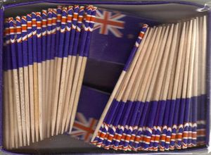New Zealand Flag Toothpicks