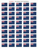 New Zealand Sheet of 50 Stickers