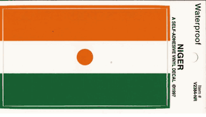 Niger Pack of 25 Decals