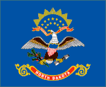 North Dakota Polyester Flag