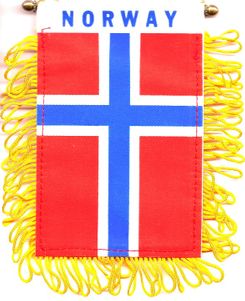 Norway Mini Banners <br>Pack of 3