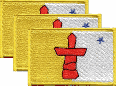 Nunavut Patch<br>Pack of 3