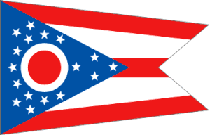 Ohio Polyester Flag