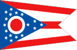 Ohio Polyester Flag