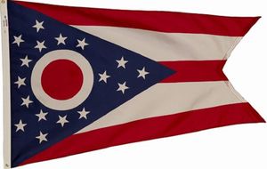 Ohio Polyester Flag