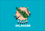 Oklahoma Polyester Flag