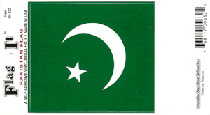 Pakistan Flag Decal<br>Pack of 6