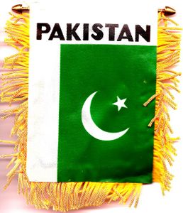 Pakistan Mini Banners <br>Pack of 3