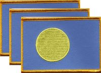 Palau Flag Patch<br>Pack of 3