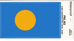 Palau Pack of 25 Decals