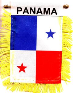 Panama Mini Banners <br>Pack of 3
