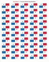 Panama Sheet of 50 Stickers