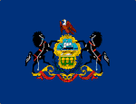 Pennsylvania Polyester Flag