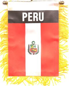 Peru Mini Banners <br>Pack of 3
