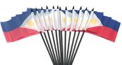 Philippines Miniature Flags - 12 Pack