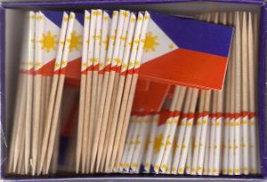 Philippines Flag Toothpicks