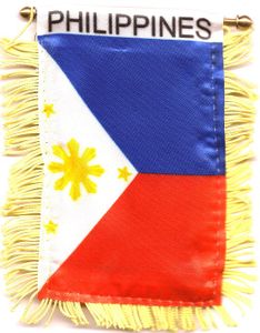Philippines Mini Banners <br>Pack of 3