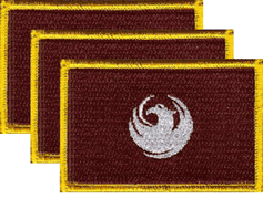 Phoenix Flag Patch<br>Pack of 3