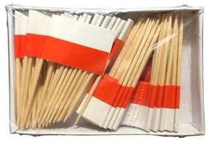Poland Flag Toothpicks