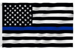 Police Memorial Polyester Flag 
