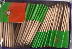 Portugal Flag Toothpicks