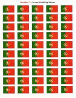 Portugal Sheet of 50 Stickers