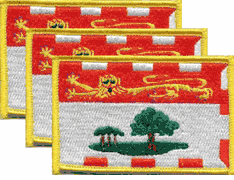 Prince Edward Island Patch<br>Pack of 3