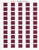 Qatar Sheet of 50 Stickers