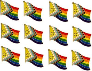 Rainbow Progress Pride Pack of 12