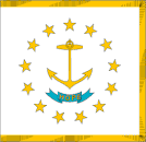 Rhode Island Polyester Flag