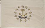 Rhode Island Polyester Flag