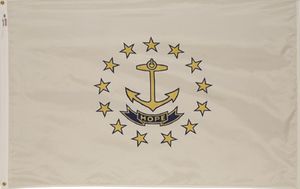 Rhode Island Polyester Flag
