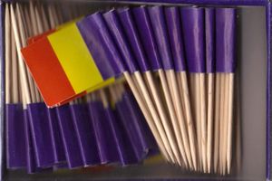 Romania Flag Toothpicks