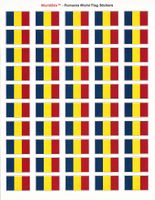 Romania Sheet of 50 Stickers