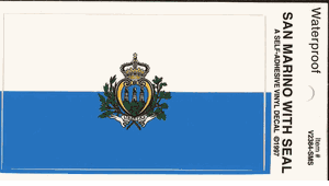 San Marino Pack of 25 Decals