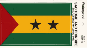 Sao Tome Pack of 25 Decals