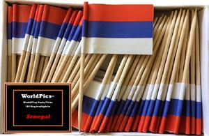 Serbia Flag Toothpicks