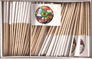 Soccer Ball Flag Toothpicks