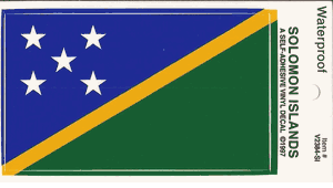 Solomon Islands Pack of 25 Decals